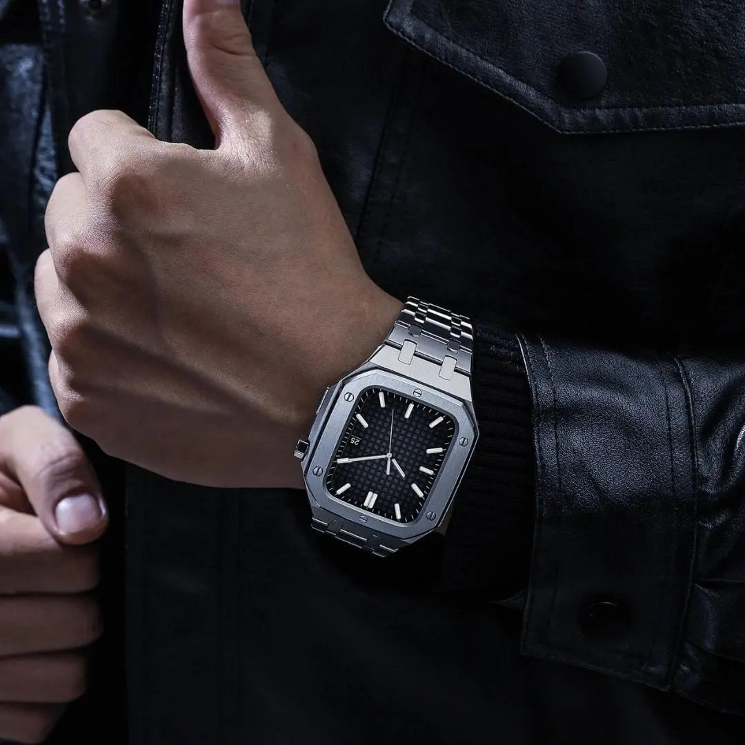 EleganceGuard | Stylish Protective Case for Apple Watch 44mm – Durable Full Coverage