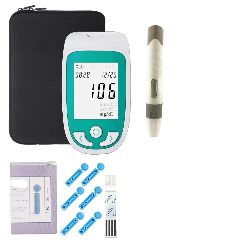 HealthWave | Compact Accurate Blood Sugar Testing Device for Daily Tracking