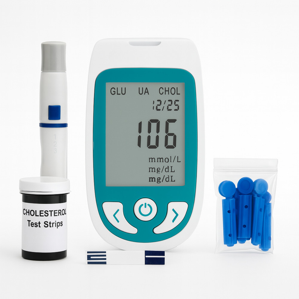 HealthWave | Compact Accurate Blood Sugar Testing Device for Daily Tracking