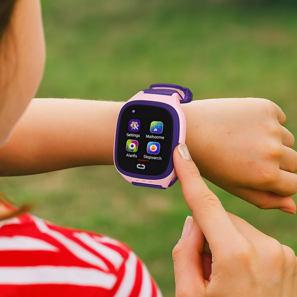 KidVoy | Waterproof Kids GPS Smartwatch – Durable Design with Touchscreen & Camera