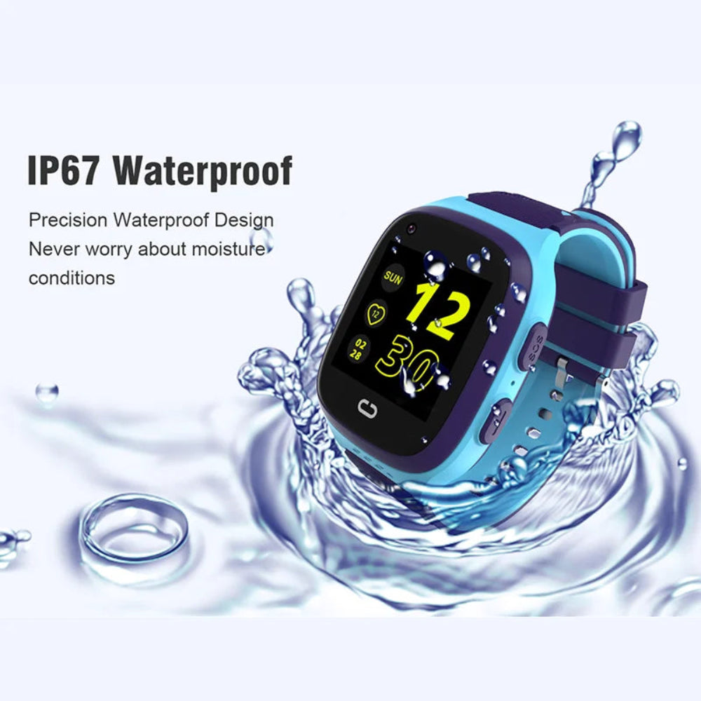 KidVoy | Waterproof Kids GPS Smartwatch – Durable Design with Touchscreen & Camera