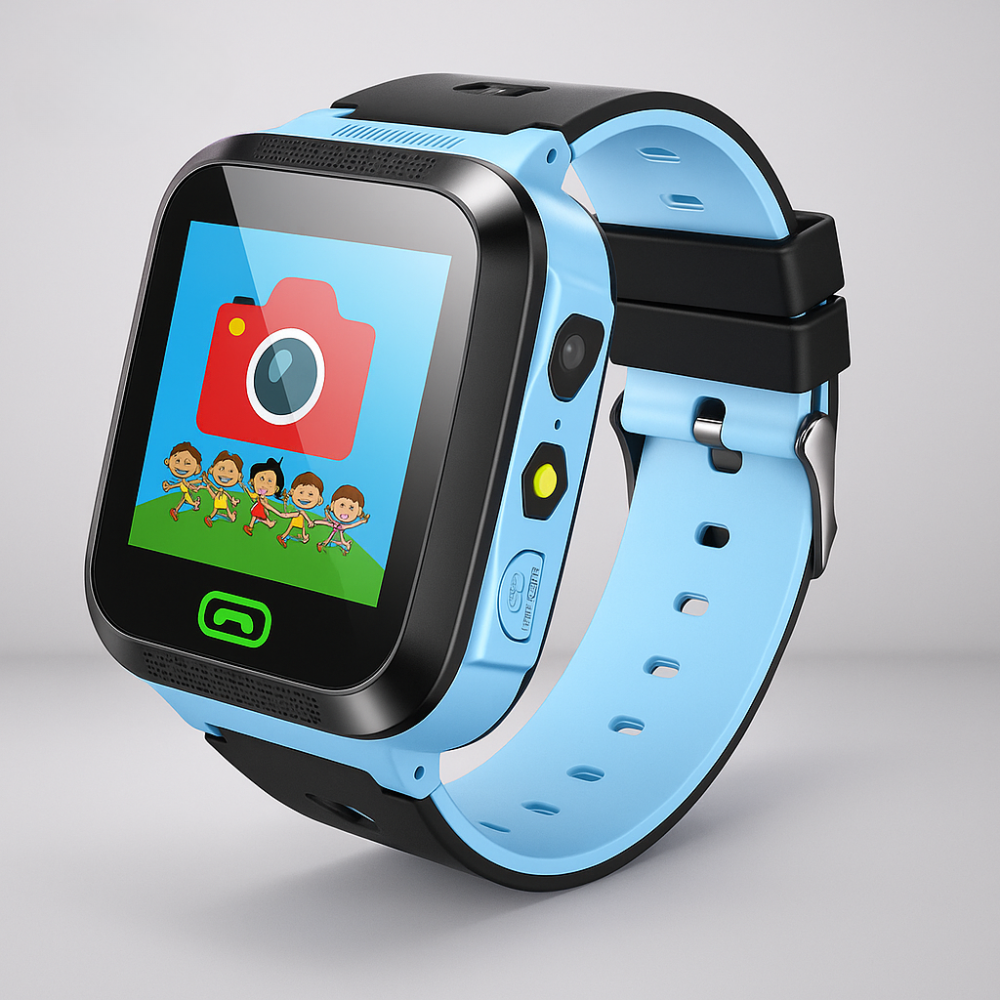 KidoSphere | Interactive Kids Smartwatch – Colorful Design with Camera & GPS Tracker