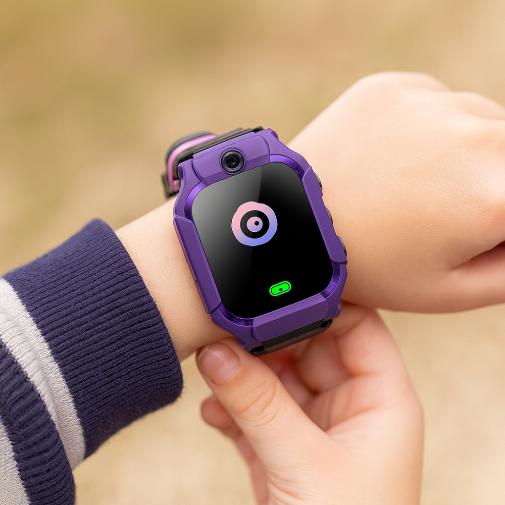 KidoSphere | Interactive Kids Smartwatch – Colorful Design with Camera & GPS Tracker