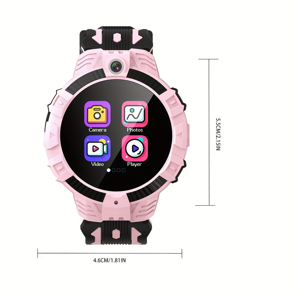 VibrantSnap | Kids Smart Watch – Colorful Interactive Design with Camera and Touch Display