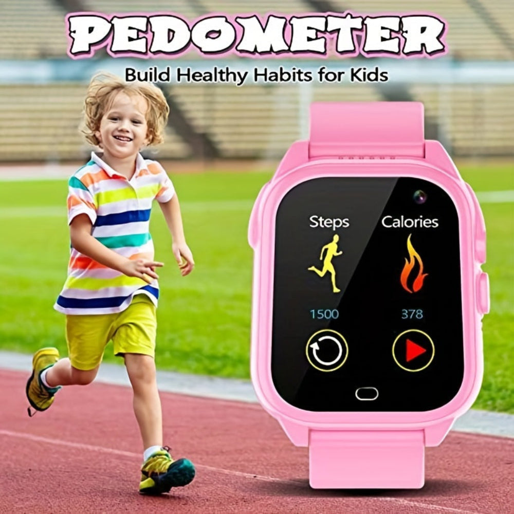 VibrantTech | Kids Fitness Tracker Watch – Fun Interactive Design with Touch Screen