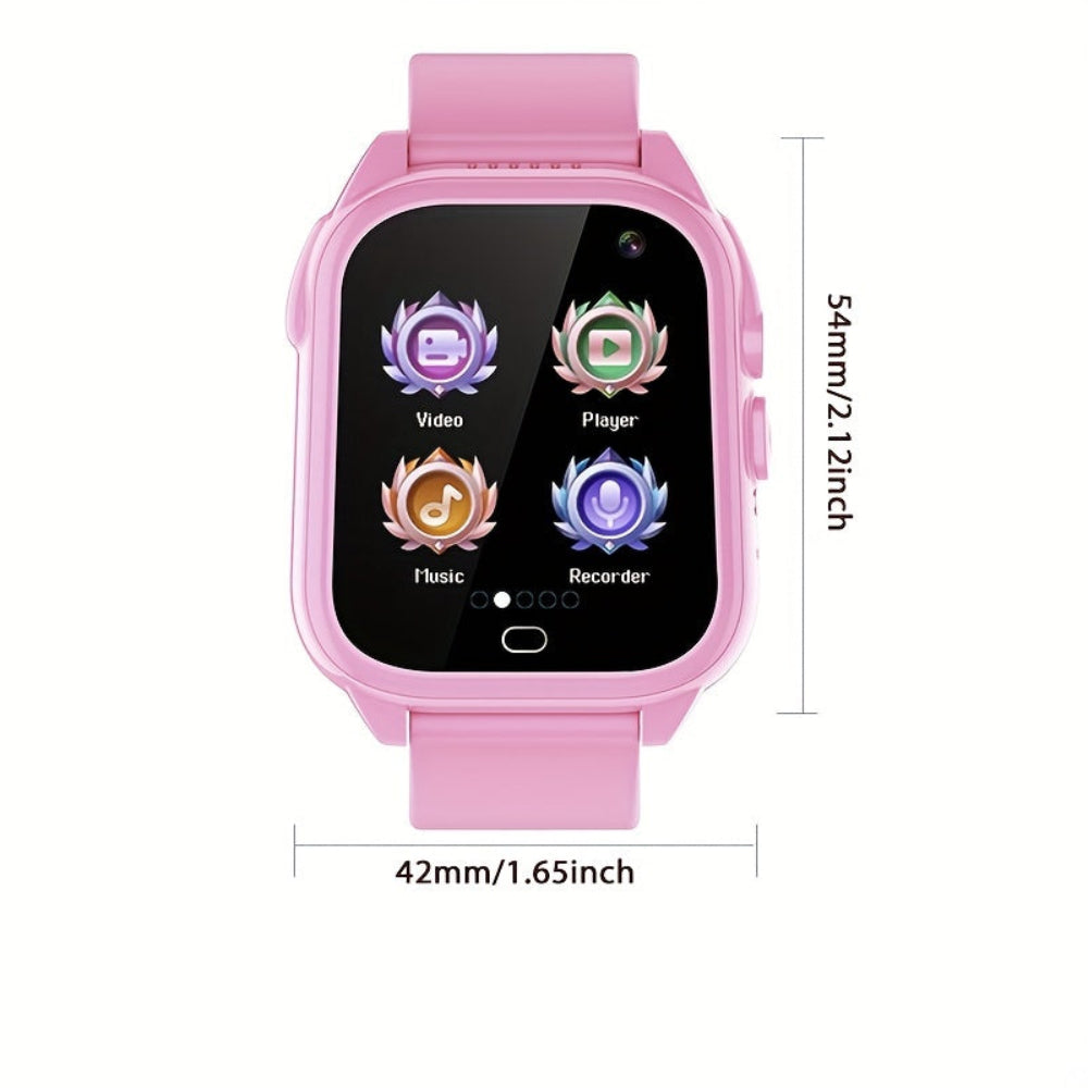 VibrantTech | Kids Fitness Tracker Watch – Fun Interactive Design with Touch Screen